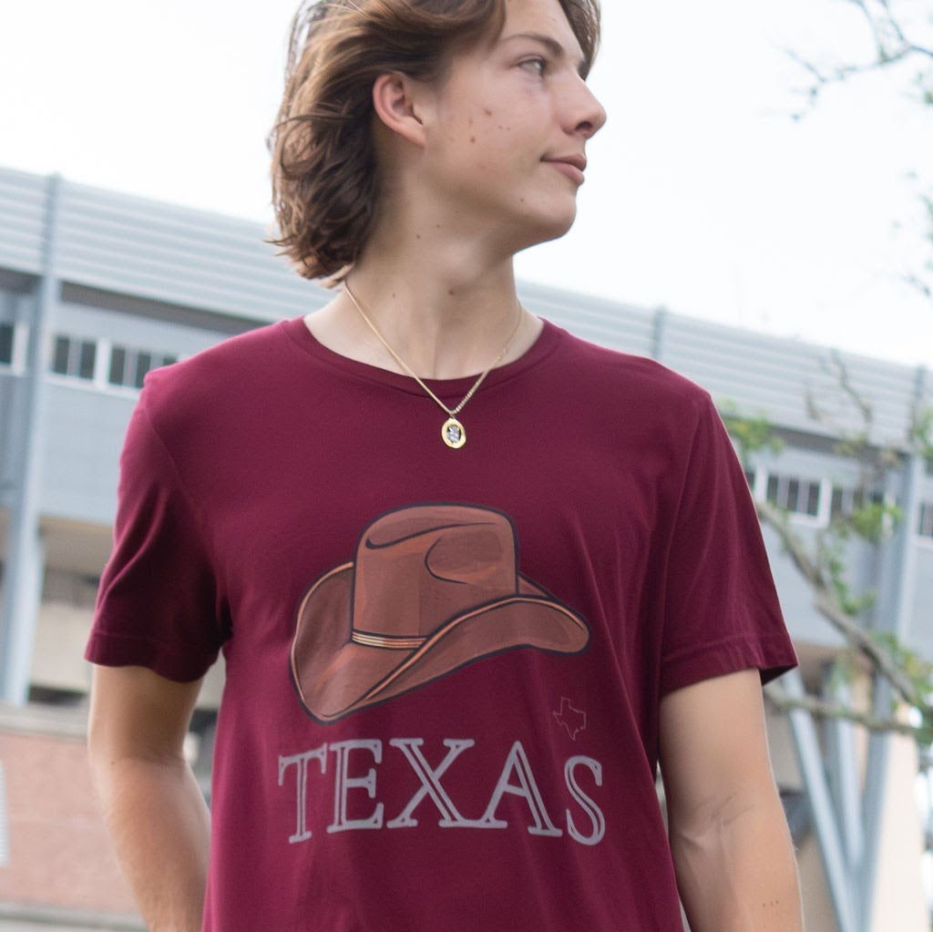 Texas Cowboy Hat T-Shirt