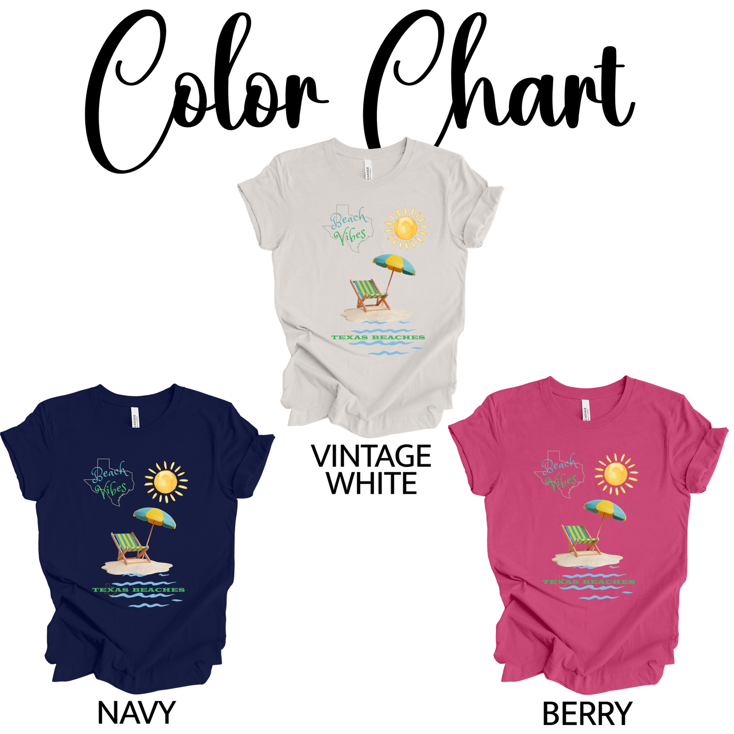 Texas Beach Vibes T-Shirt