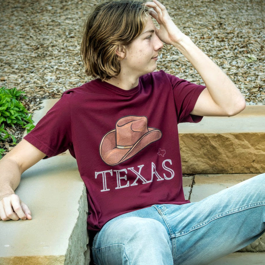 Texas Cowboy Hat T-Shirt