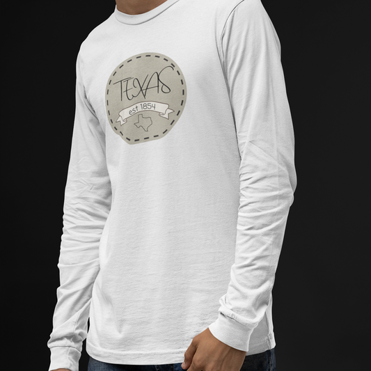 Texas Est. 1845 Long Sleeve Tee