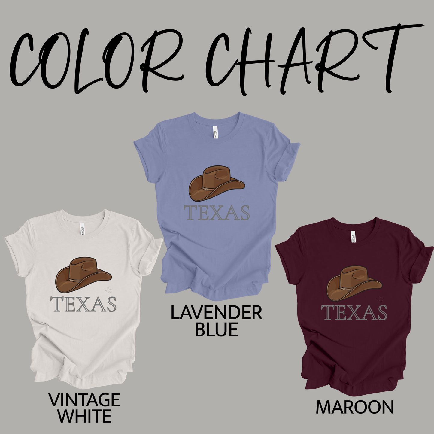 Texas Cowboy Hat T-Shirt