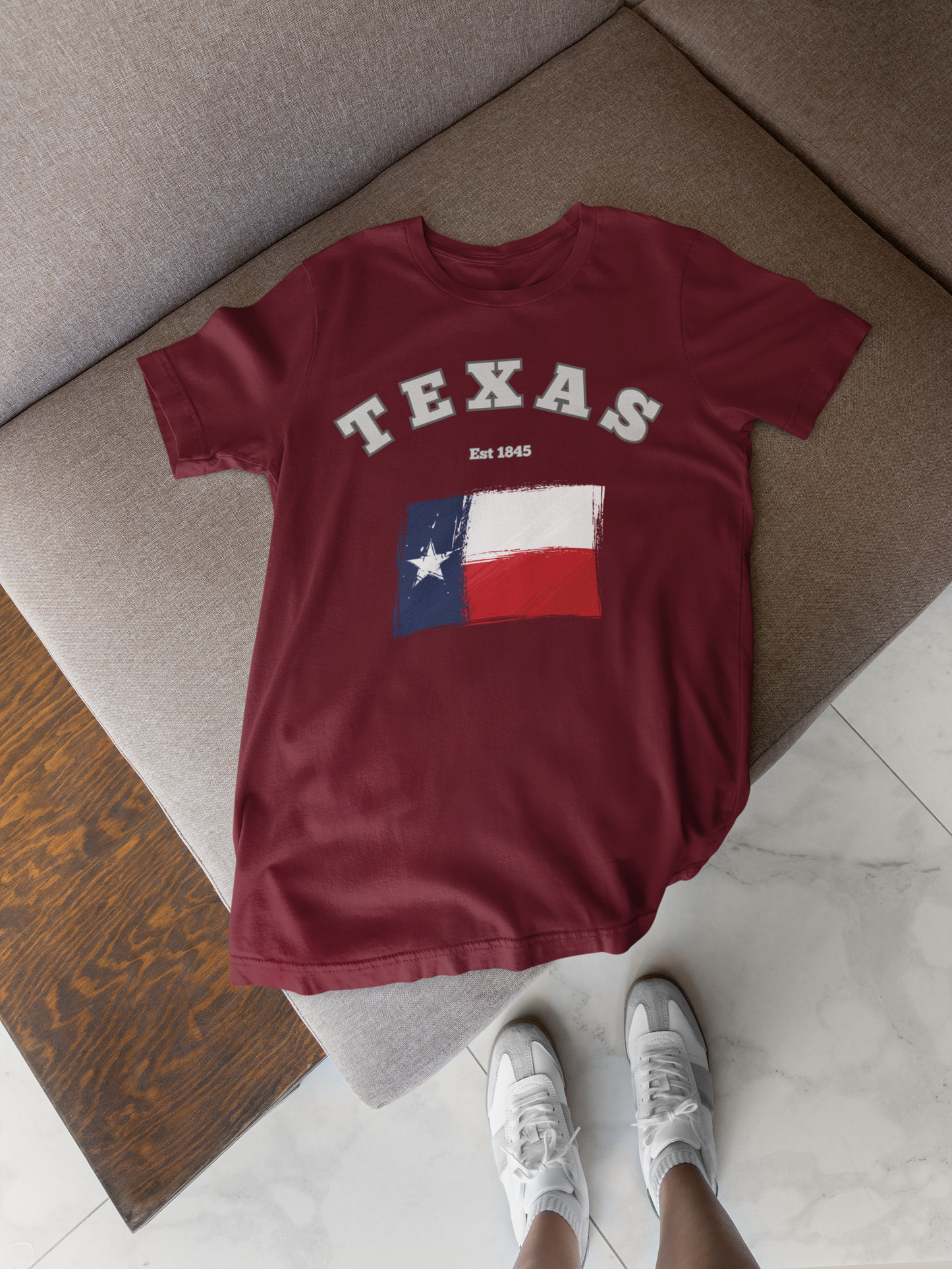 Texas Flag Est 1845 T-Shirt