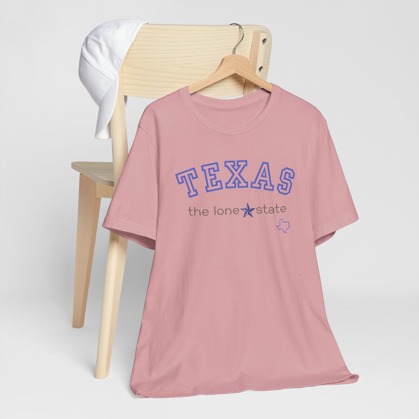 Texas 'The Lone Star State' Tee - Retro College Style T-Shirt