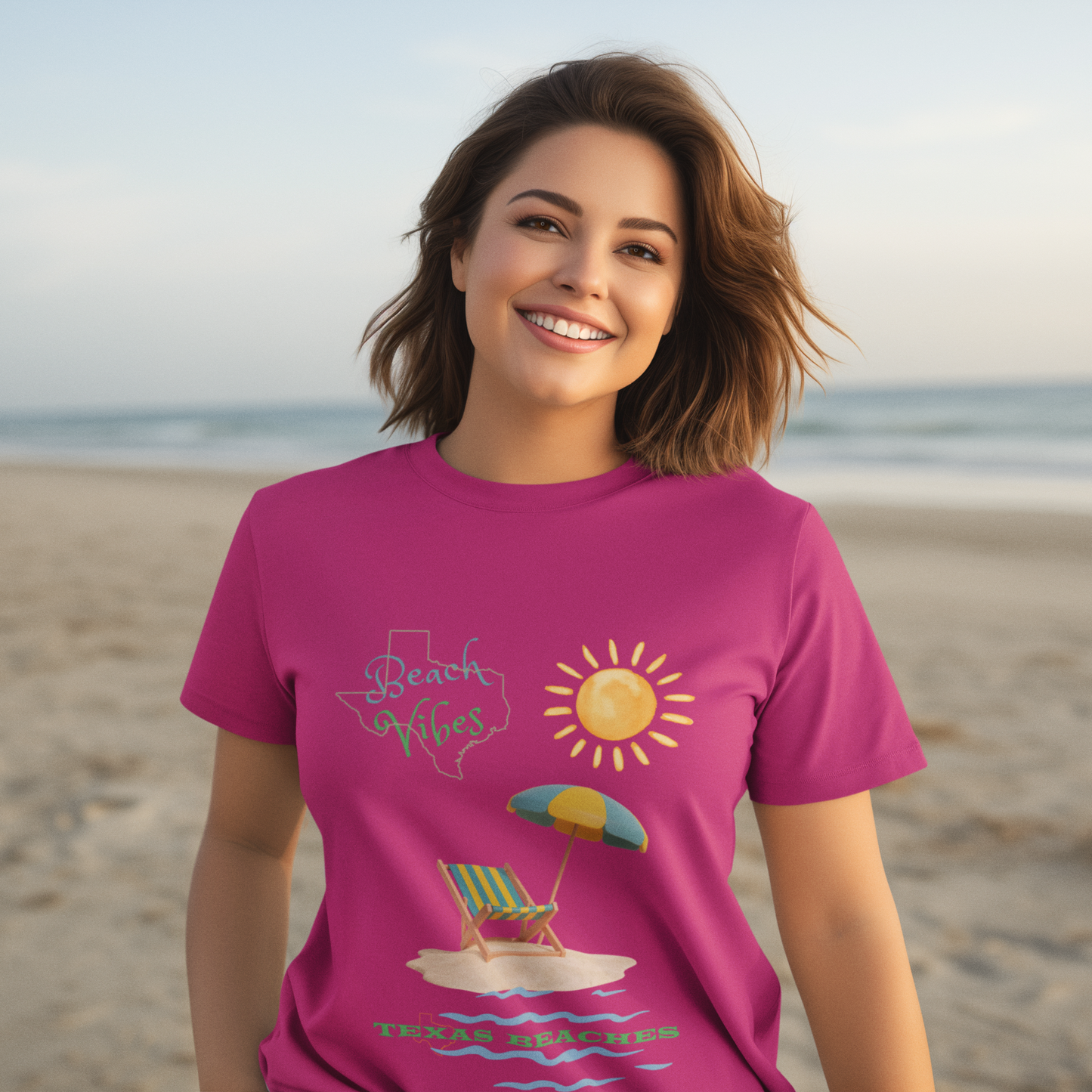 Texas Beach Vibes T-Shirt