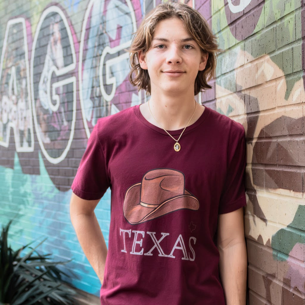 Texas Cowboy Hat T-Shirt