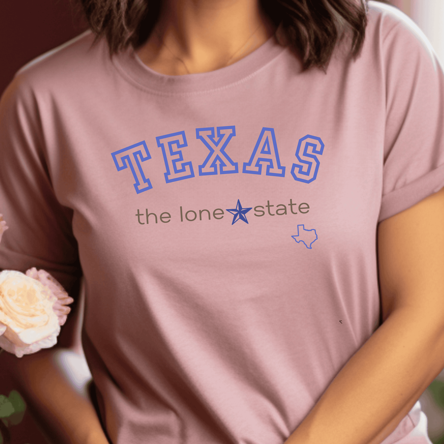 Texas 'The Lone Star State' Tee - Retro College Style T-Shirt