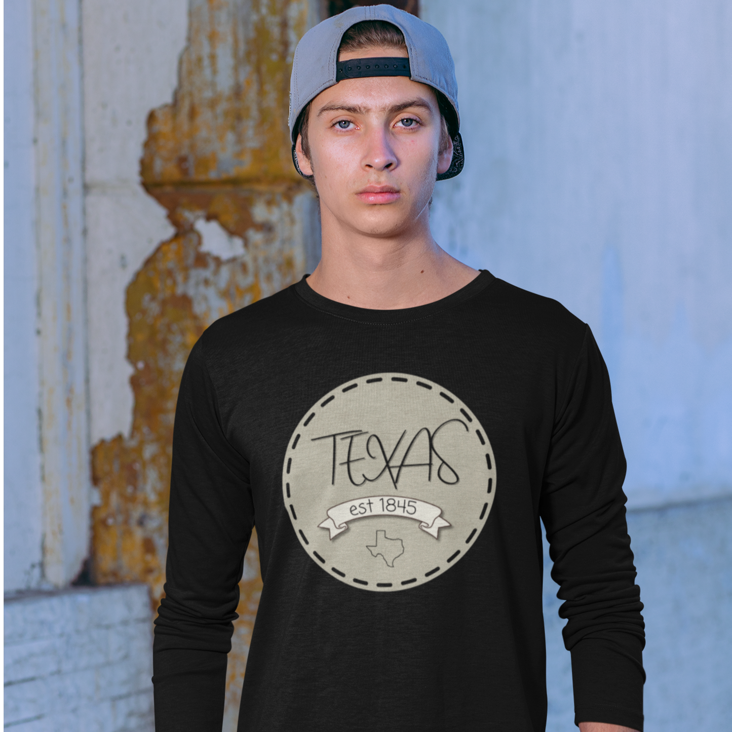 Texas Est. 1845 Long Sleeve Tee