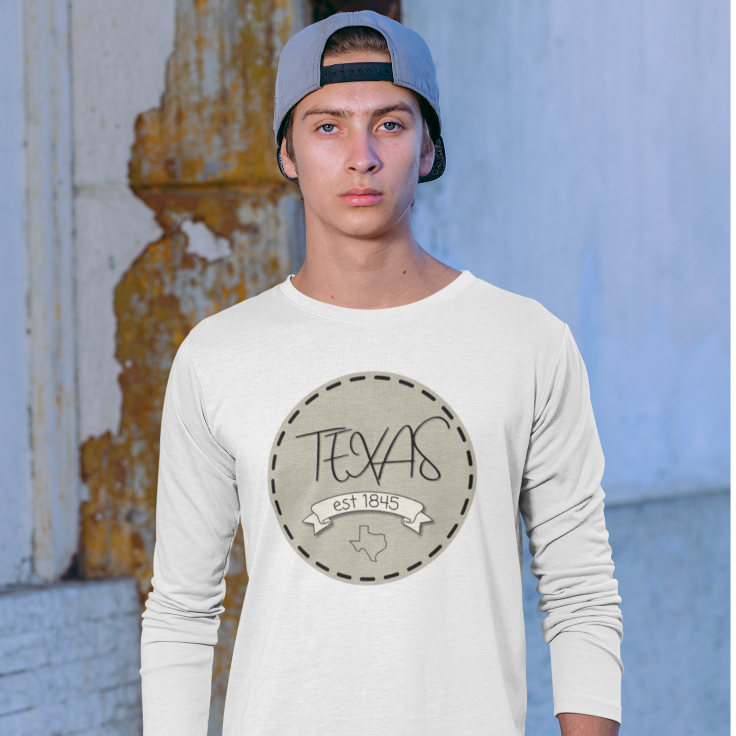 Texas Est. 1845 Long Sleeve Tee