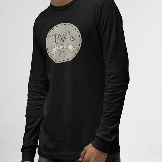 Texas Est. 1845 Long Sleeve Tee