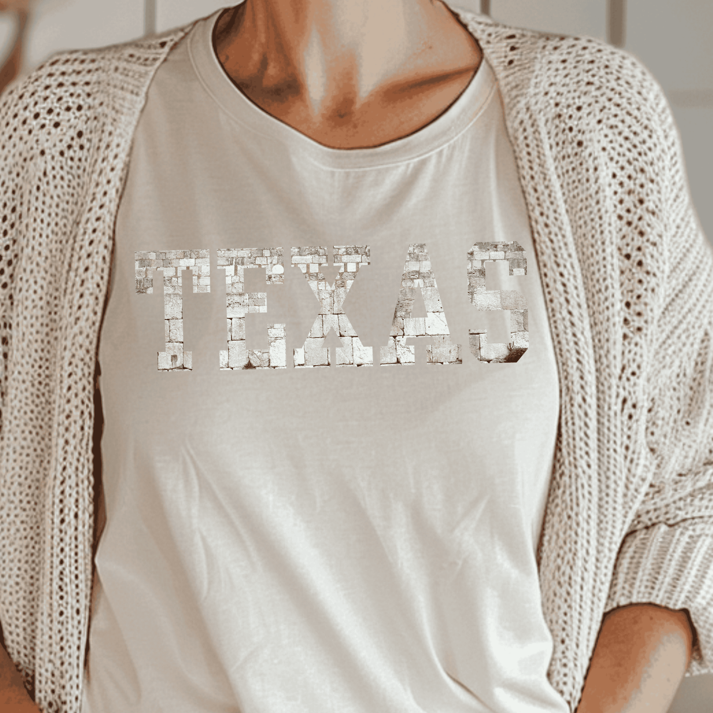 Texas Set in Stone Tee —  Short Sleeve T-Shirt