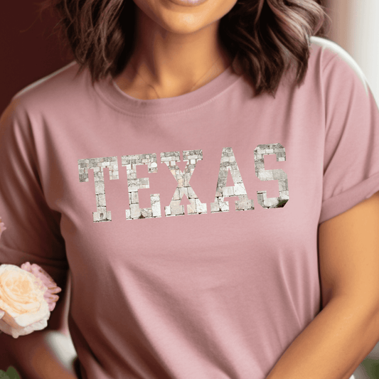Texas Set in Stone Tee —  Short Sleeve T-Shirt