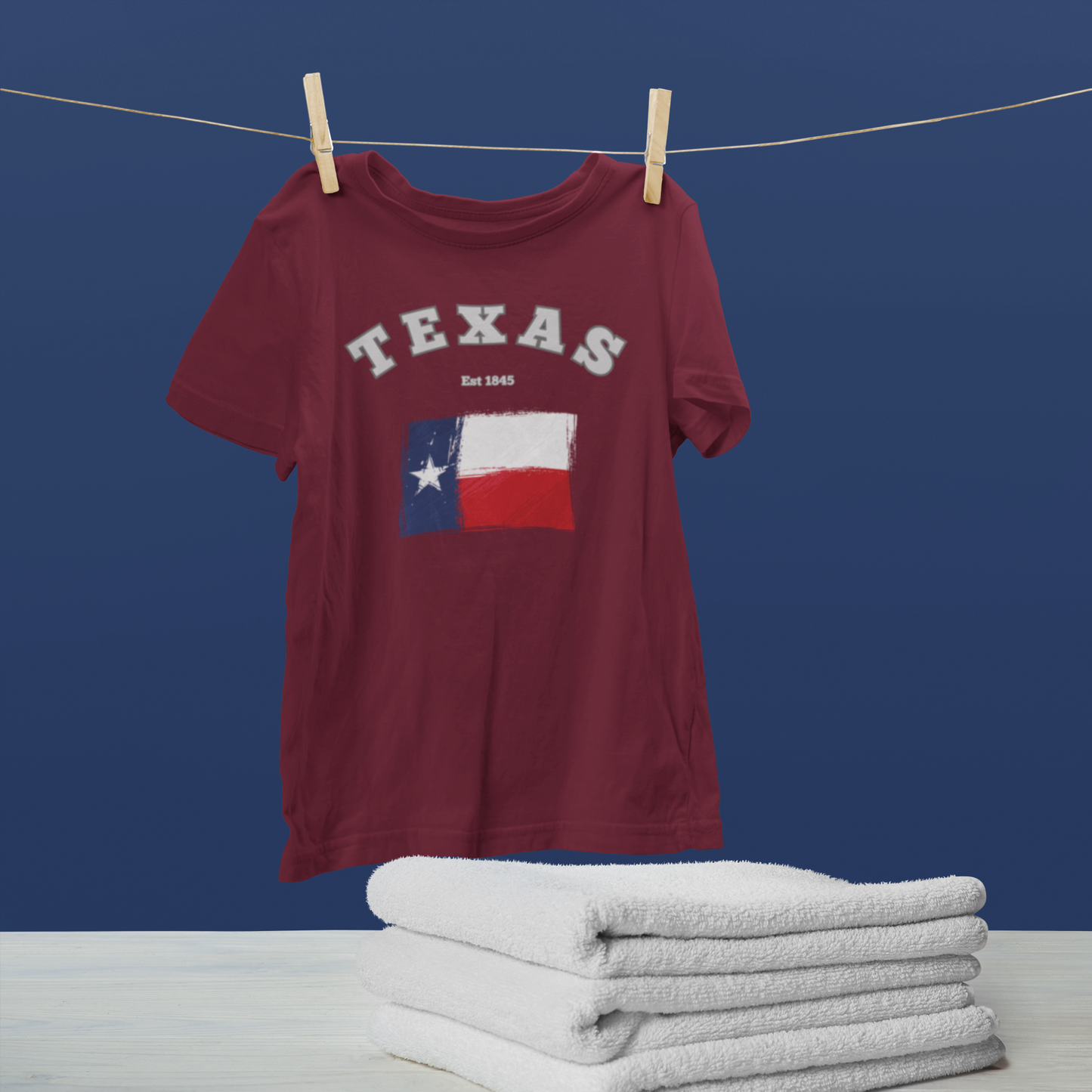 Texas Flag Est 1845 T-Shirt