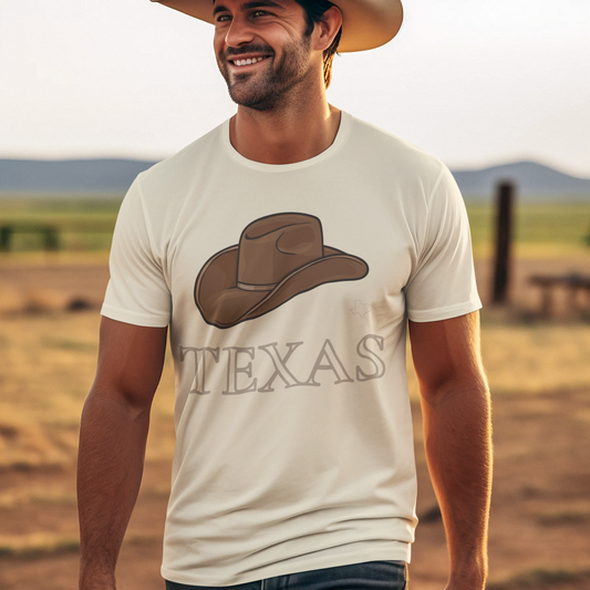 Texas Cowboy Hat T-Shirt